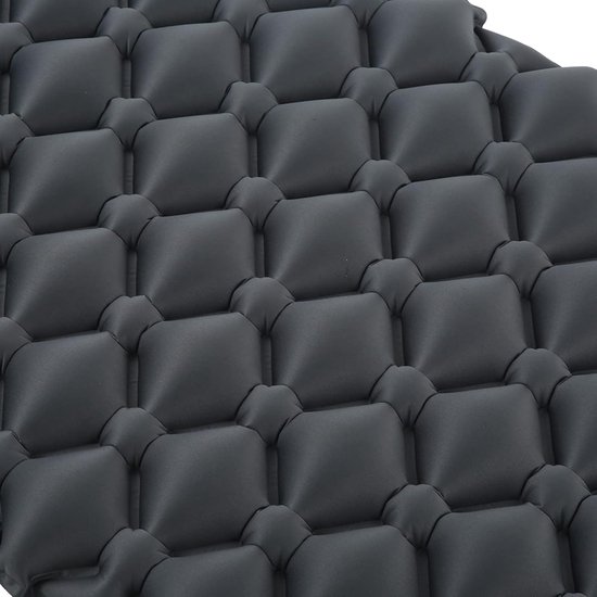 Slaapmat Lichtgewicht - Kampeermat Opblaasbaar - Kamperen en Backpacken - Vochtbestendig met Kussen - 195x61x6 cm - Blauw — afbeelding 2