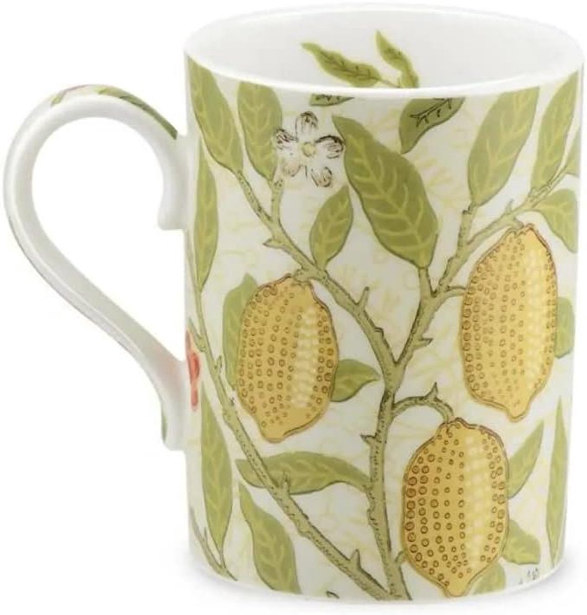 Fruit Mok - Thee Koffie - Drinken Genieten - William Morris Design - 035 Liter - Artisjok