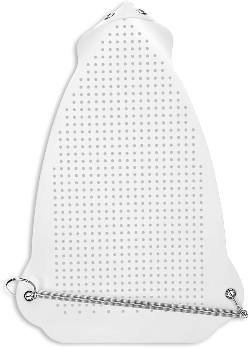 Strijkschoenovertrek, strijkbeschermer, hittebestendige strijkzool, strijkdoek ter bescherming van kleding, eenvoudig te installeren accessoire voor de strijkzool.