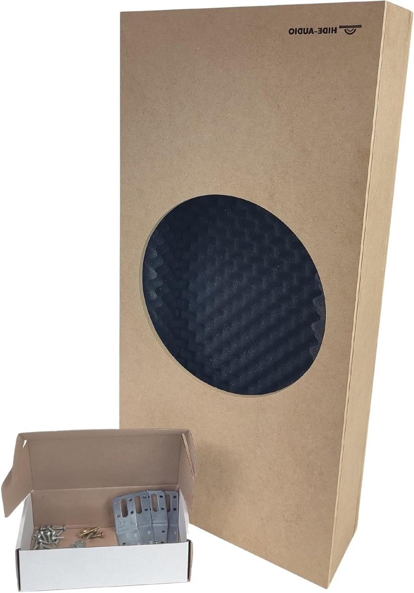 Inbouw Luidspreker Behuizing - Speaker Kast - Home Audio - Geluidsisolatie - 700x330x127mm - Wit