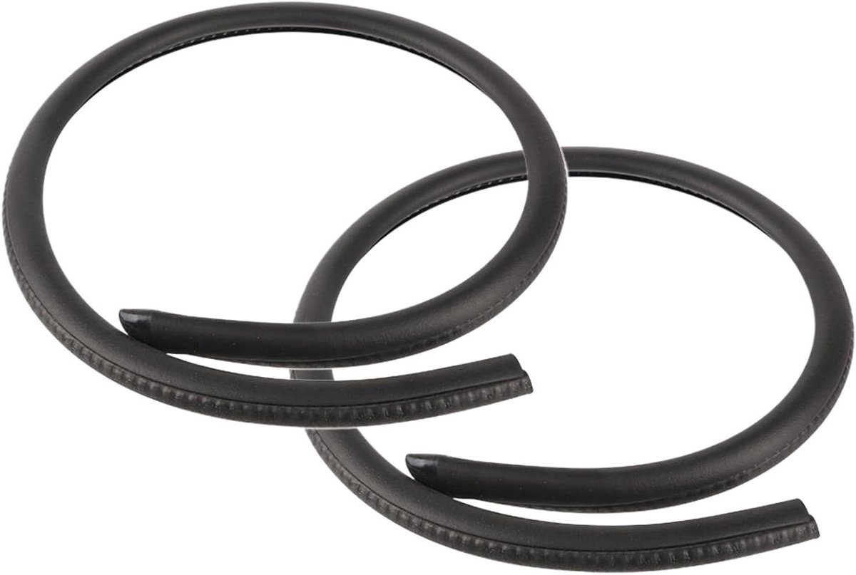 Afdichtingsstrips Auto - Deurafdichting - Geluid Dempen - Weerbestendig Rubber - 2 Stuks - Zwart