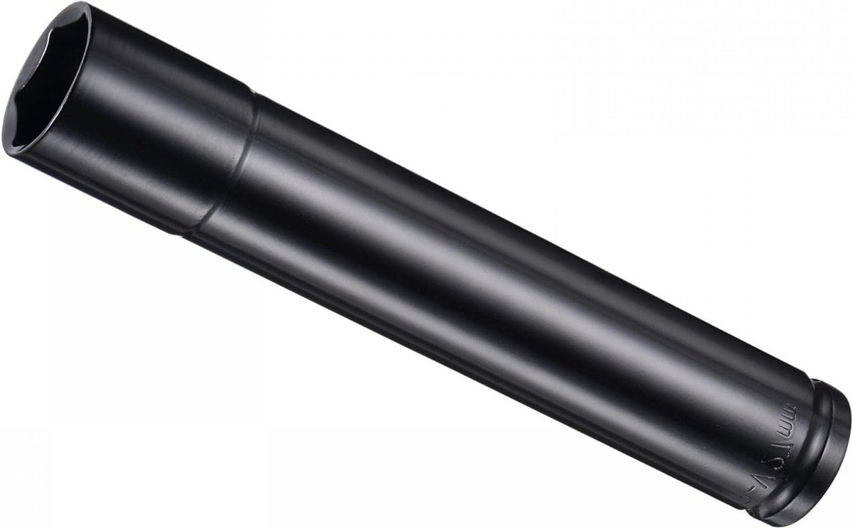 2 Stuks 1/2 Inch Aandrijving - 27mm Diepe Impact Steeksleutel met 6-Punts Ontwerp, Verhit Cr-V Staal, 200mm Lengte, Professionele Gereedschappen voor Auto-onderhoud en Reparatie