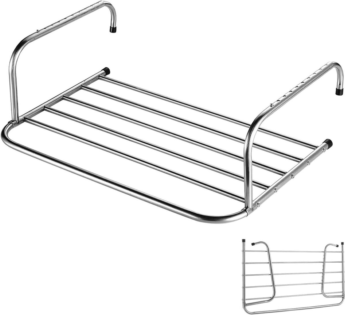 Inklapbaar Droogrek - Radiator Hanger - Kleding Drogen - Verstelbare Haak - 70x38x18cm - Z