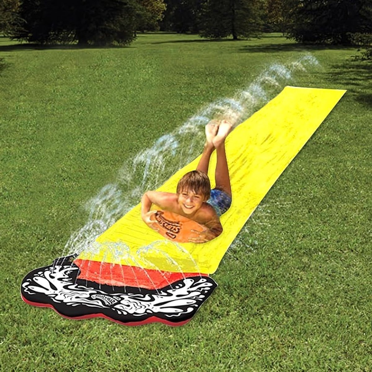 Waterglijbaan 480 * 70cm voor Buiten - Perfect voor Zomerse Tuinplezier, Waterpret en Verkoeling