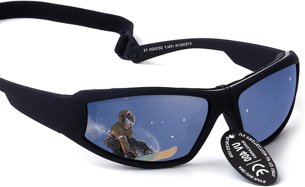 Unisex Ski- en Fietsgoggles met UV-bescherming voor Winter Sports, Skiën en Snowboarden voor Jongens en Meisjes