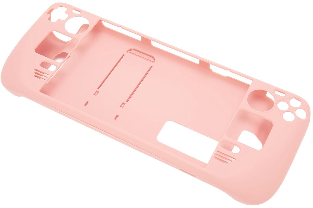 Store_7 - Steam Deck-beschermhoes - Schokbestendig - Comfortabele Grip - Roze - 9-in-1 Accessoireset - Perfect voor Steam Deck - Ideaal voor gamers