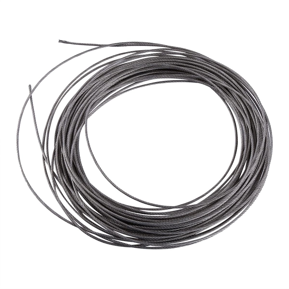 Cosensi - Dailygoody - Roestvrij Staaldraad - 15 Meter Bowden Kabel - Sterk en Flexibel - 1.5mm Diameter - Duurzaam en Weerbestendig - Geschikt voor Meerdere To...