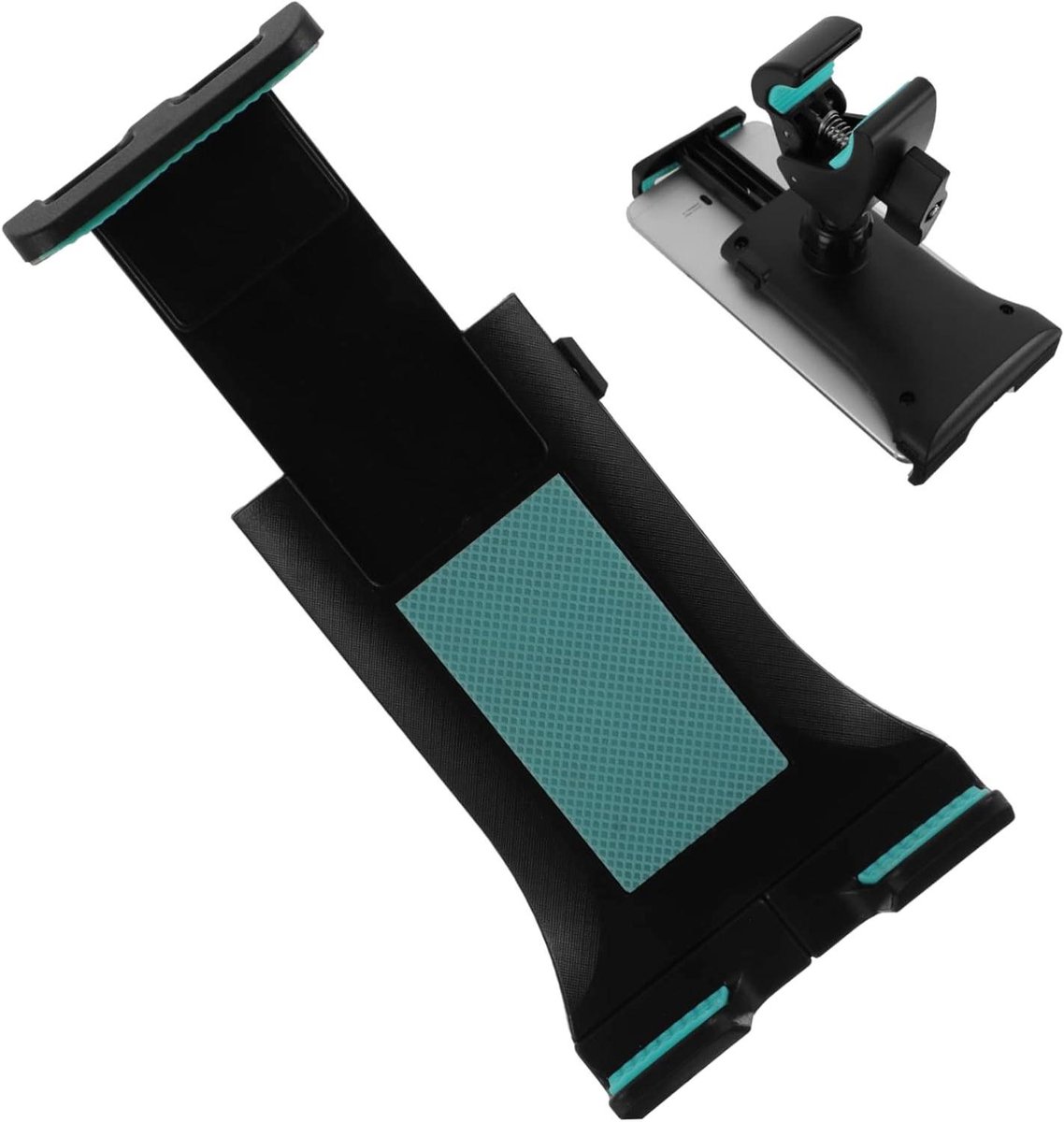 Telefoonhouder Fiets - Tablet Beugel - Sporten Binnen - Verstelbare Arm - 12.1 x 7.8 cm - Groen