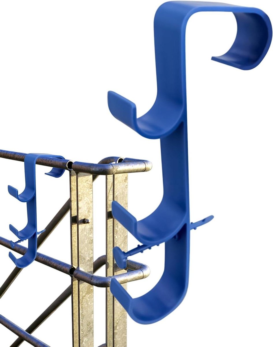 Zwembadhaken Palen - Slanghanger Hanger - Buiten Opbergen - Stevige Stalen Constructie - 2