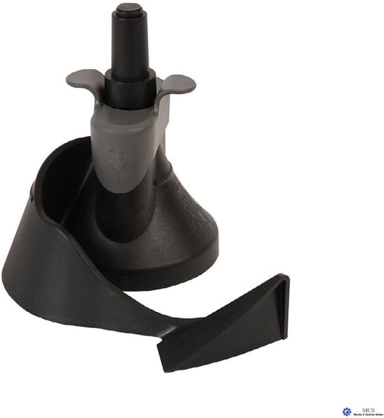 Mengmespeddel met Afdichting - Roerarm Vervanging - Friteuse Onderdeel - Duurzame Vervanging - Compatibel met SS-990596 - Zwart — afbeelding 4