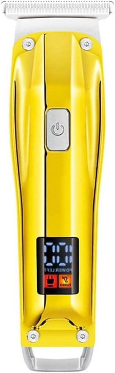 Elektrische Tondeuse - Baardtrimmer Haarclipper - Professioneel Knippen - Geluidsarme Motor - LCD Display - Zwart