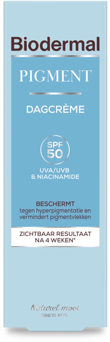 Bol.com Biodermal Pigment Dagcrème - SPF 50 - vermindert hyperpigmen aanbieding
