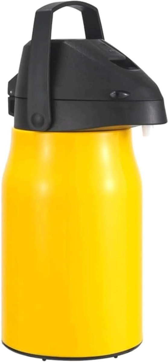 Thermoskaraf 15L - Geïsoleerde kan - Dranken warm houden - Dubbelwandige isolatie - 15 liter - Wit