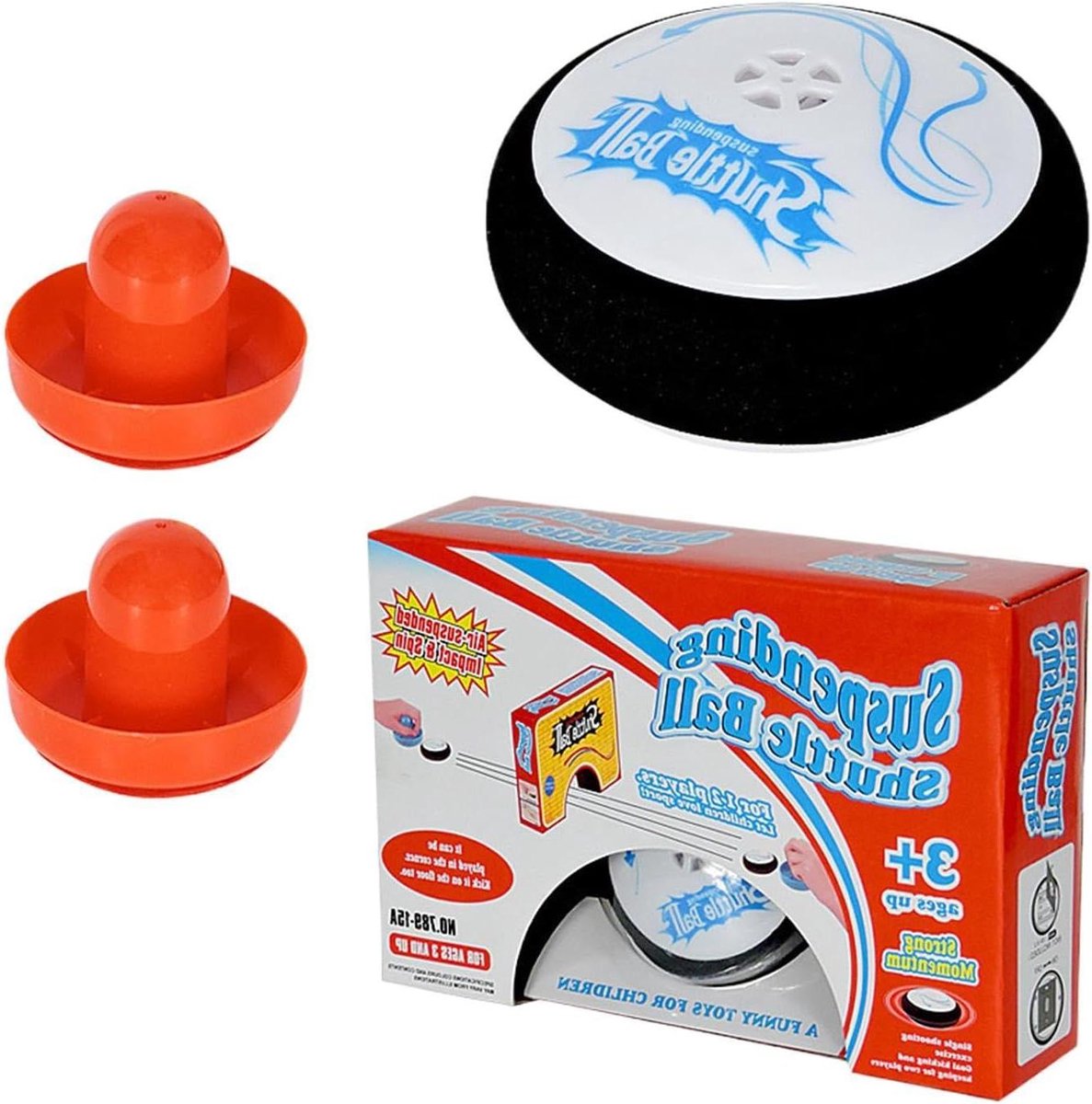 Drijvende Tafelset - Airhockey Set - Binnen en buiten - Luchtkussentechnologie - 24 x 16 cm - Multicolor