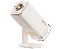 Aurzen - Boom Air - Smart Beamer - 1080p Full HD - 300 ANSI Lumen - Google TV, Dolby Audio - USB-C Powerbank-ondersteuning - Draagbare Projector voor Thuis & Outdoor