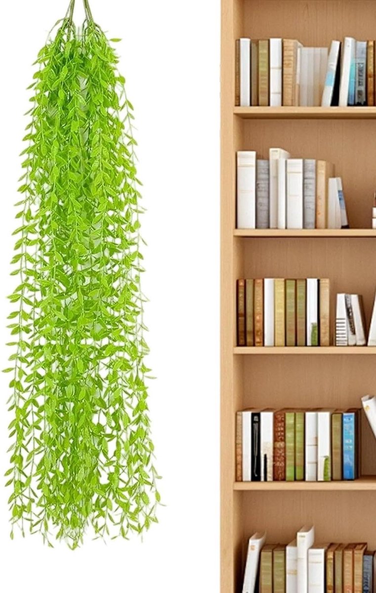 Kunstplanten Wanddecoratie - Namaakplanten Groen - Ruimte Verfraaien - Flexibel Rankontwer