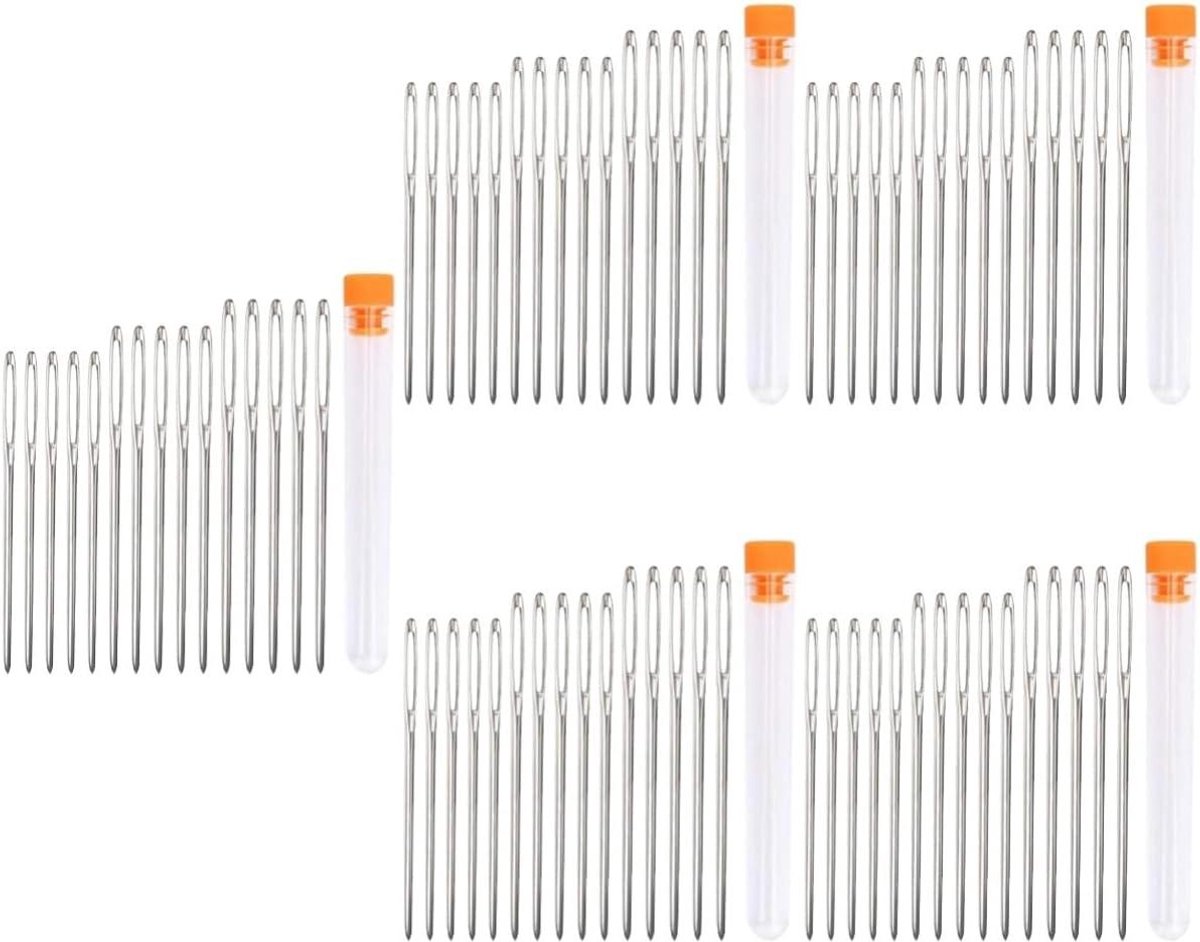 Naaiset - Handnaalden - Kleding Repareren - Groot Oog - 75 Stuks - As Shown