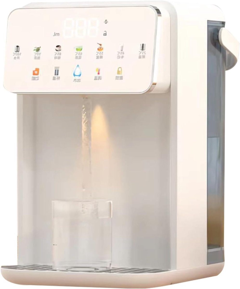 Heetwaterdispenser - Waterdispenser - Direct Warm Water - 12 Temperatuurstanden - 3 Liter - Zwart