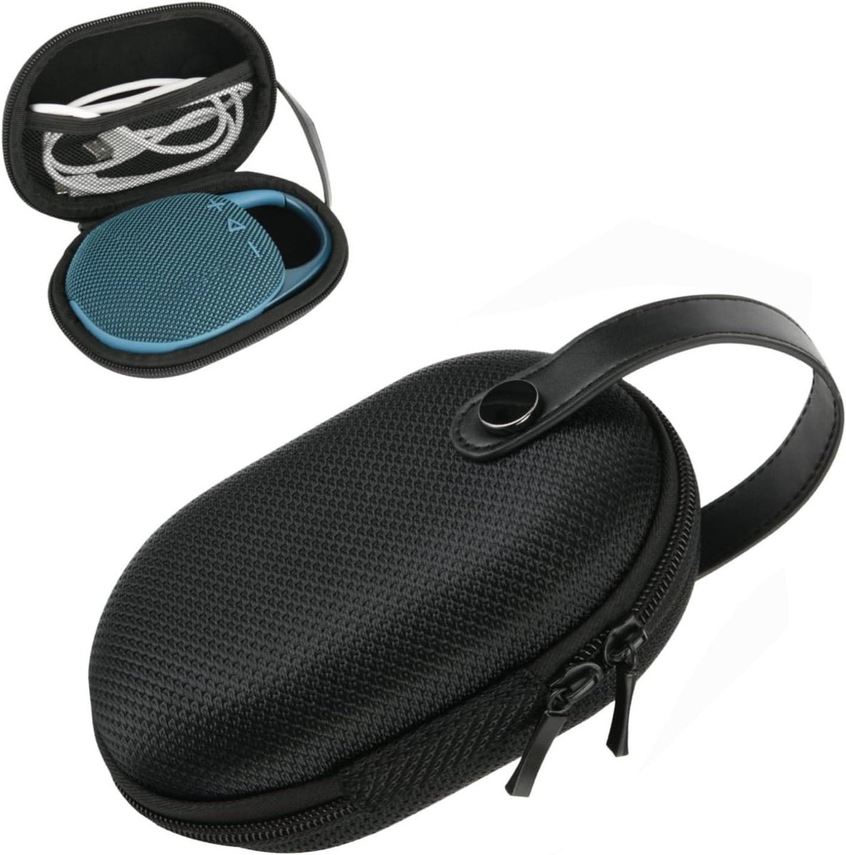 Hard Case voor JBL Clip4/voor JBL Clip5 Speaker Draagtas Reizen Opbergtas (zwart)