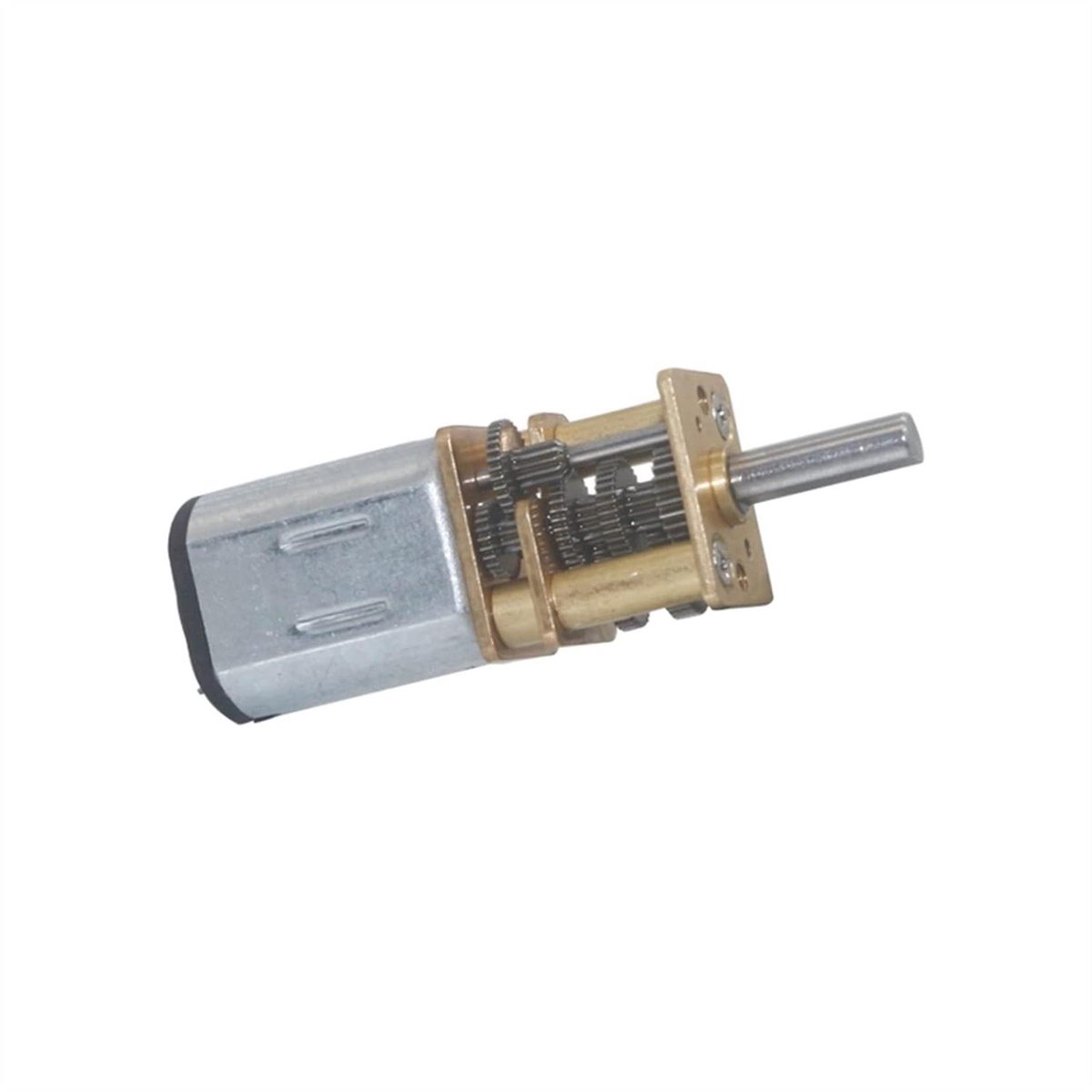 DC Motorreductor - Mini Tandwielmotor - Robotica Projecten - Variabele Snelheid - 12V 101RPM - Metaal