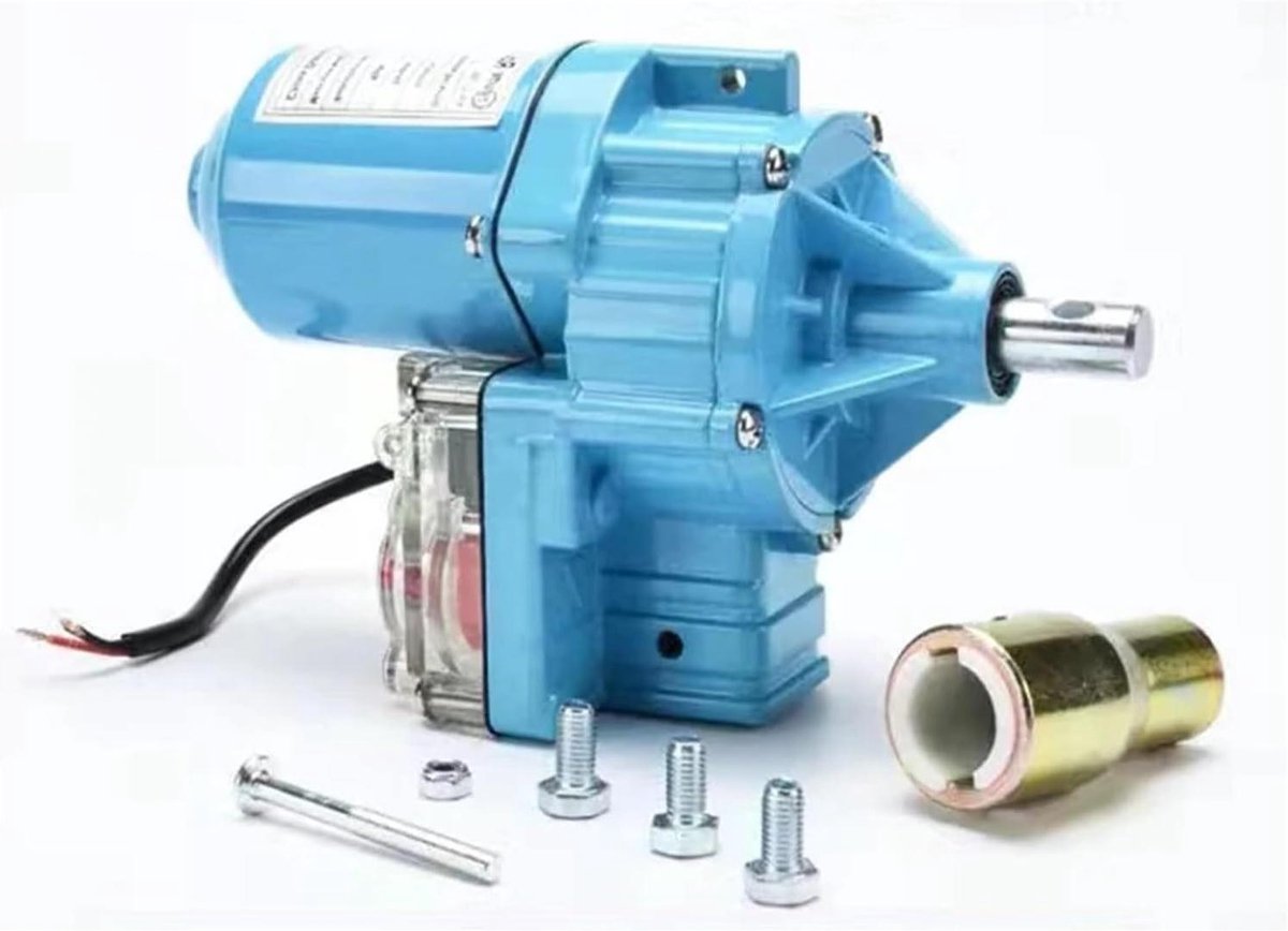 Folie Wikkelmachine - Folie Rolmotor - Kas Folie Rollen - Automatische Stop - 100 meter - Blauw