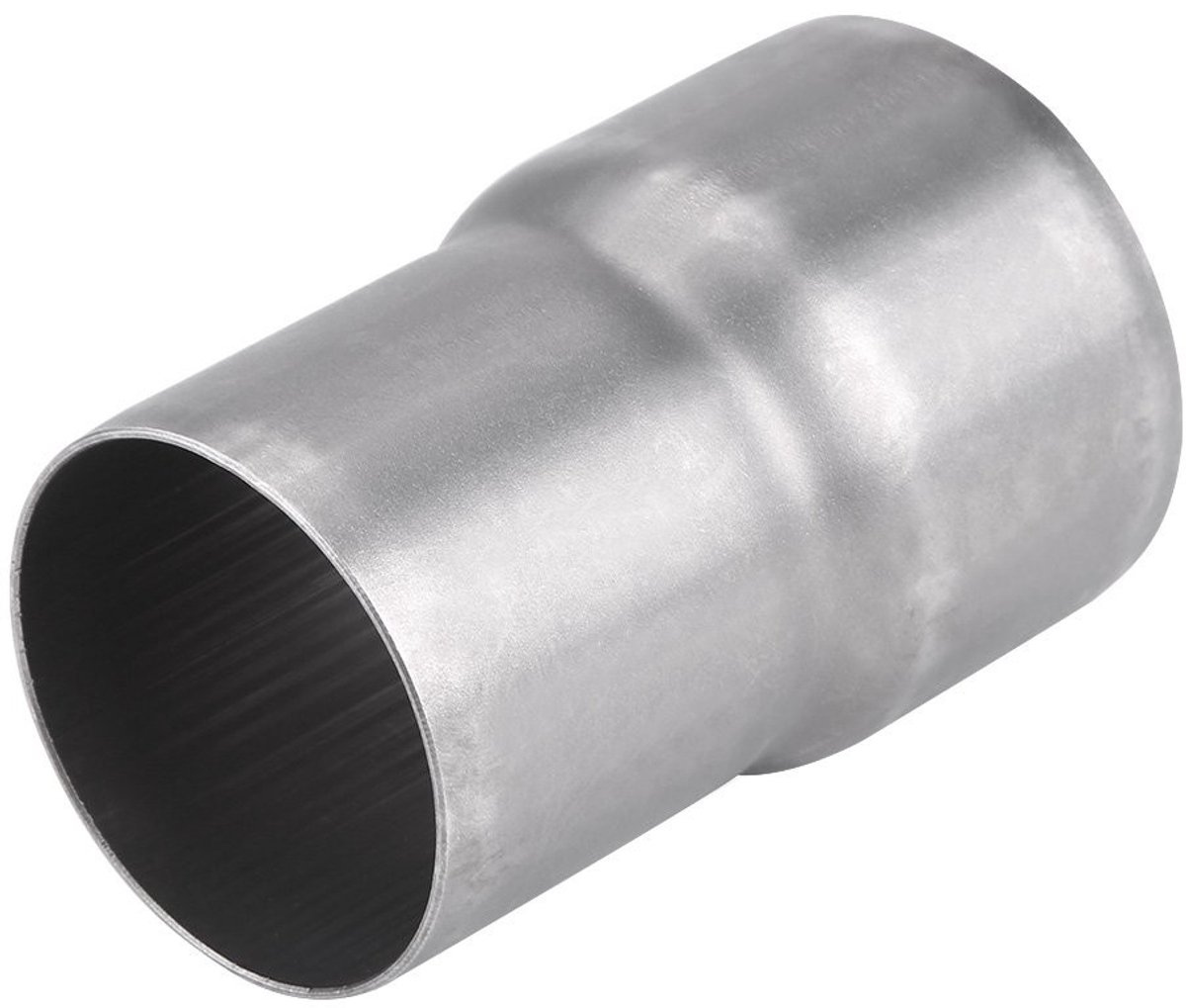 Dailygoods - Dailygoody - Uitlaatpijp-connector - Universeel - 51-60mm - Professionele accessoires - Geschikt voor motorfietsen - Polished