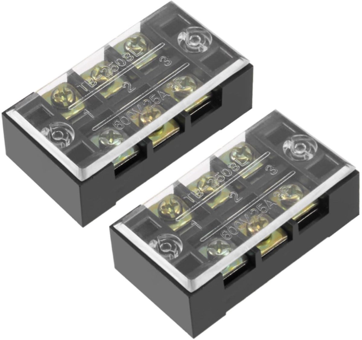 Dailygoods - Blok met Schroefklemmen voor Elektronische Aansluitingen