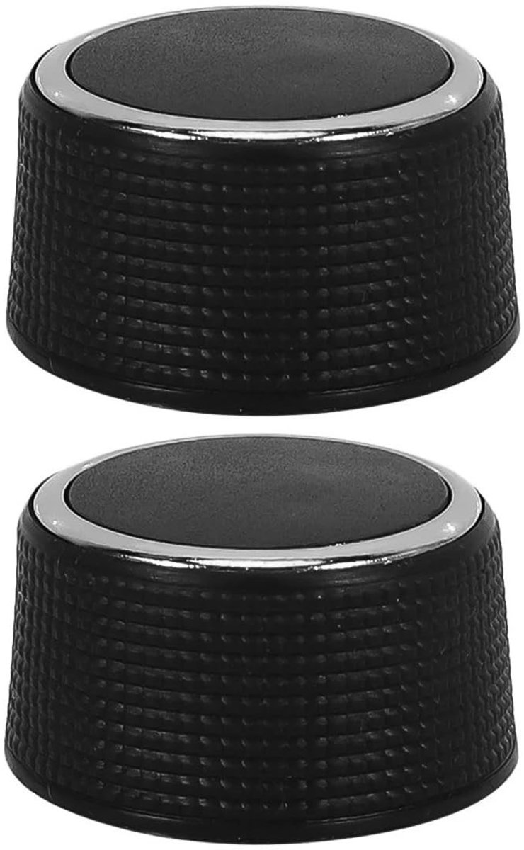 Dailygoods - 2-Pack Stereo Volumeknoppen voor Auto Audio