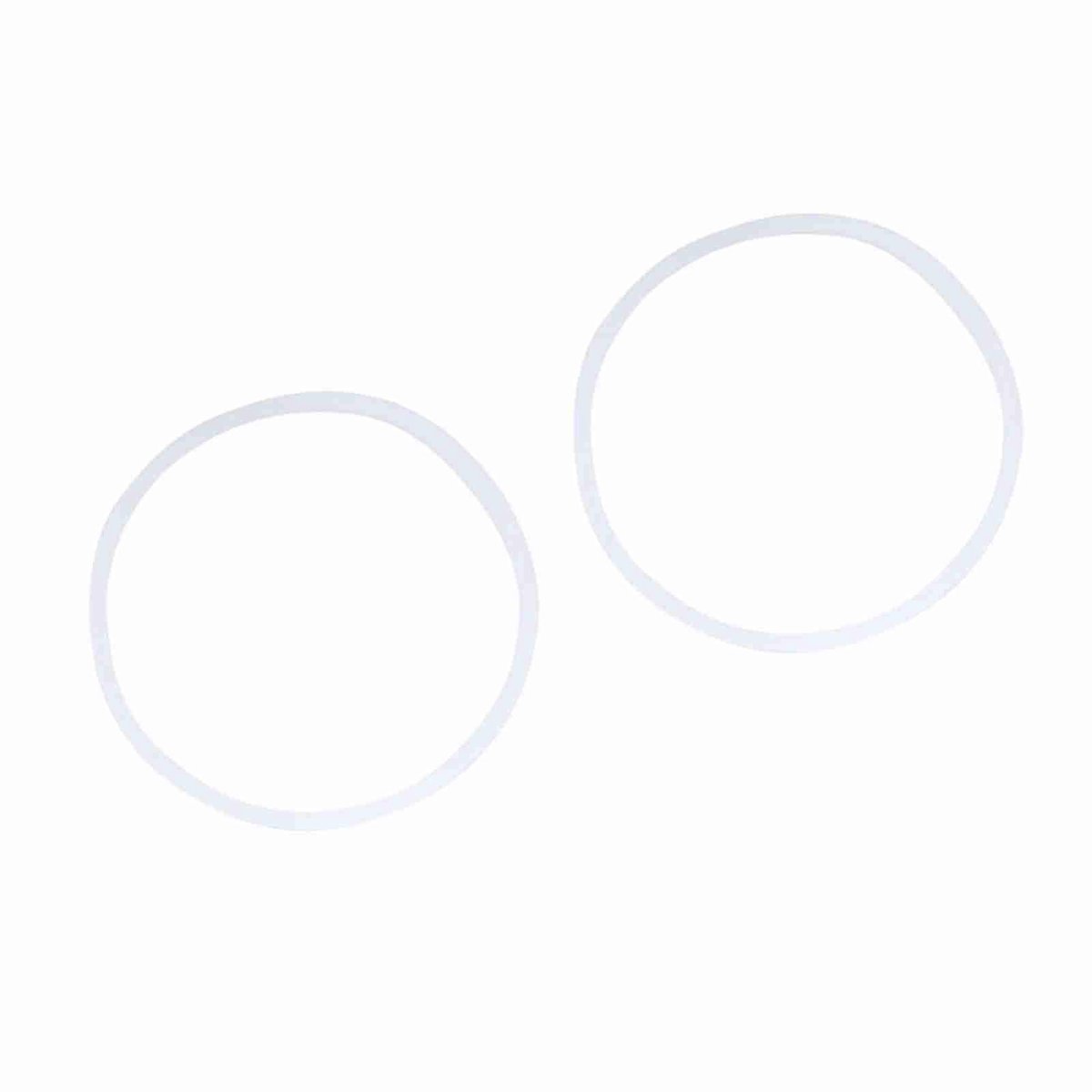 Dailygoods - Rubberen Afdichting Pakking Ringen voor Juicer (2 Stuks)