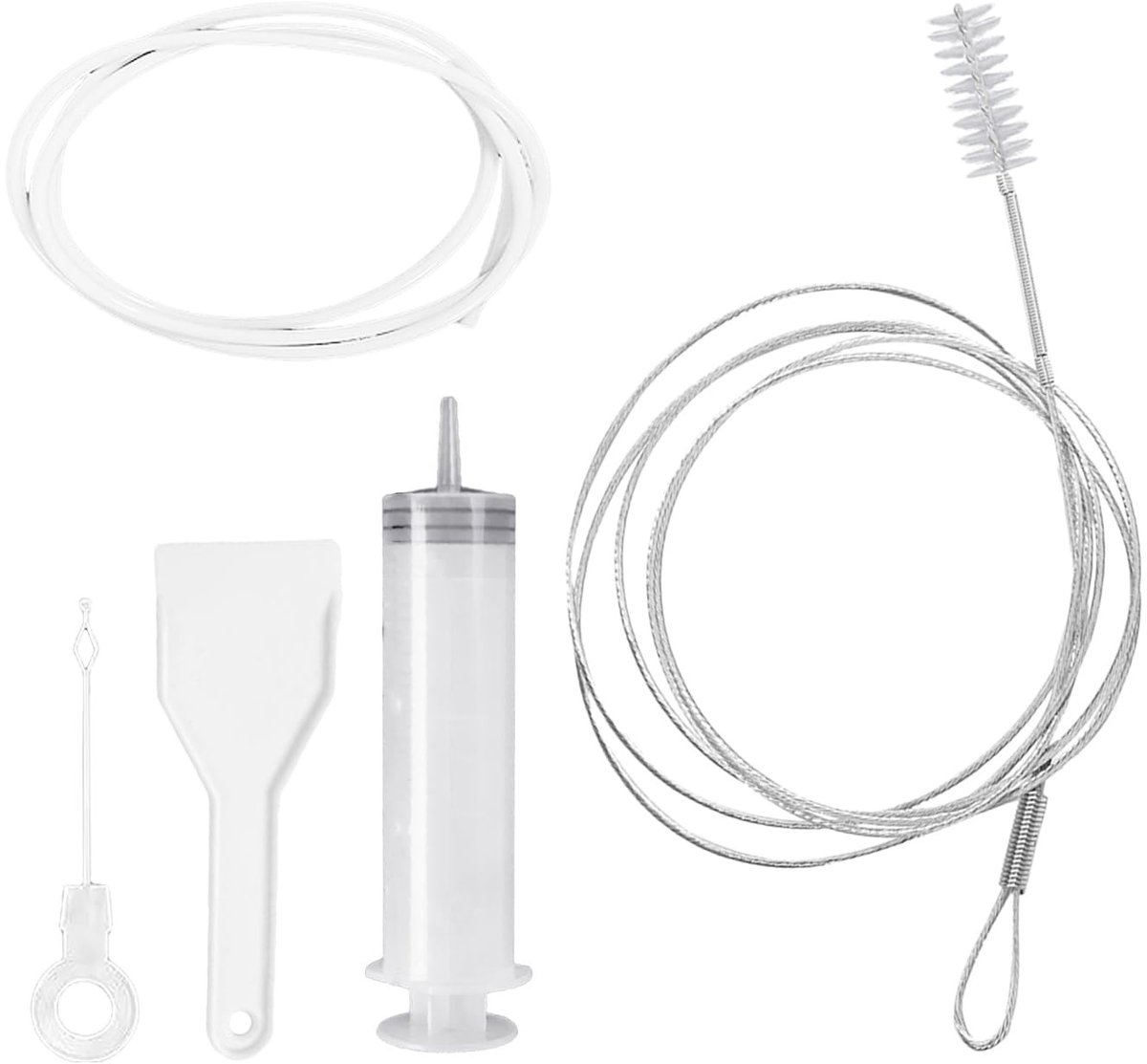 Dailygoods - 5-Delige Set Koelkast Drain Reinigingsborstels