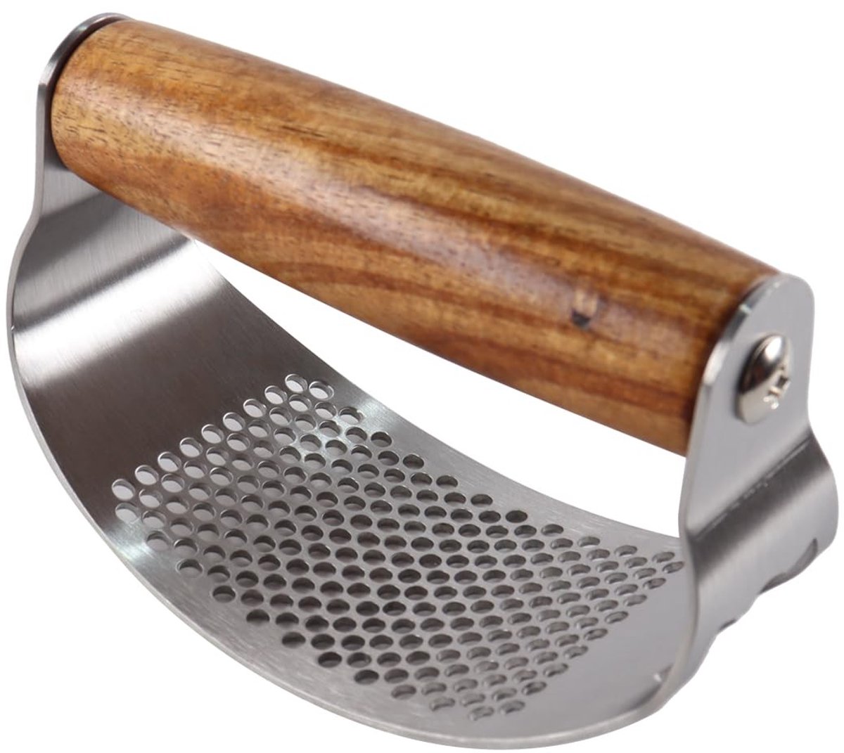 Dailygoods - Professionele Knoflookpers en Pletter van Roestvrij Staal