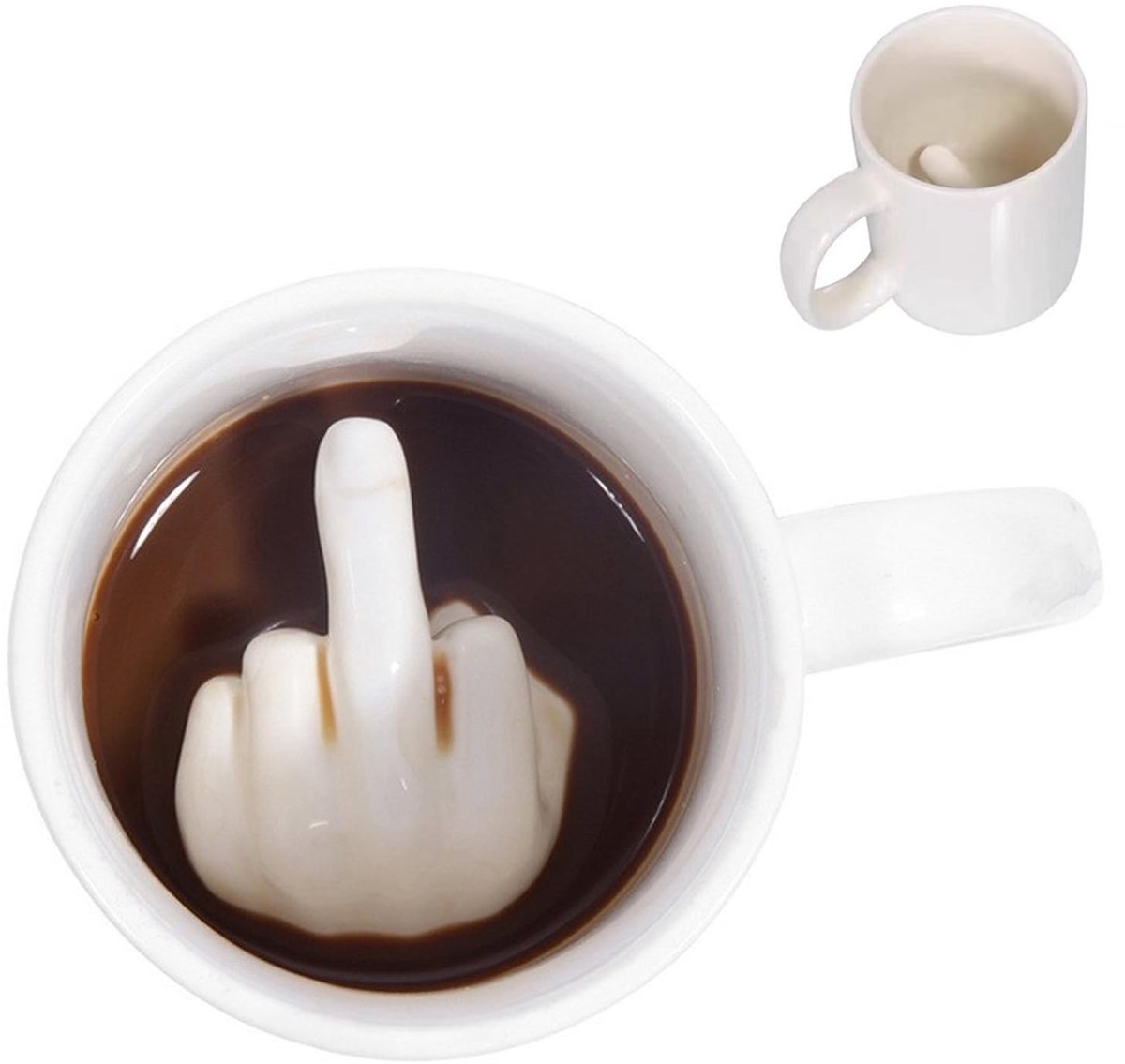 Dailygoods - Grappige Keramische Koffiemok voor Elke Gelegenheid