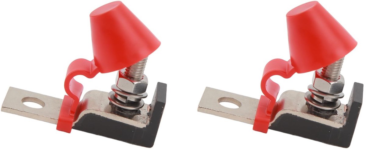 Dailygoods - 2 Stuks Terminal Zekeringblok Kit voor Meerdere Batterijen