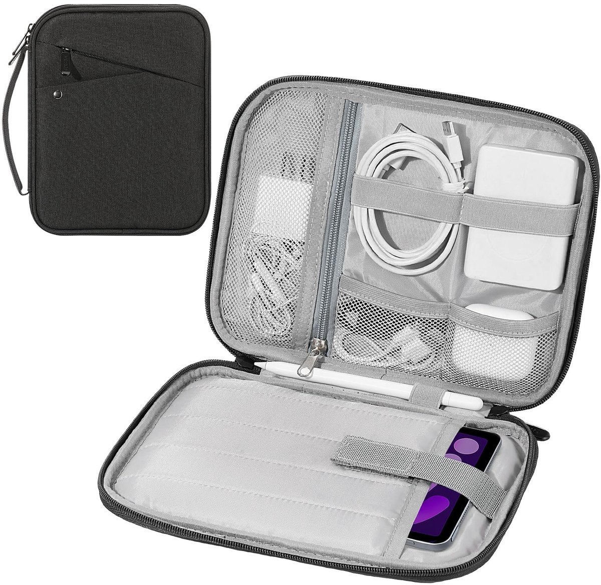 Dailygoods - Tablet Sleeve met Handvat voor Bescherming en Draaggemak