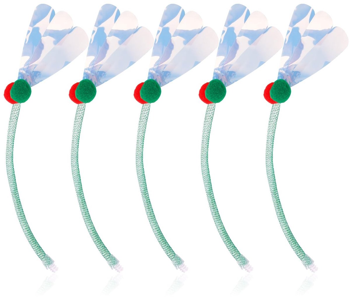 Set van 5 Interactieve Kattenbalstaarten