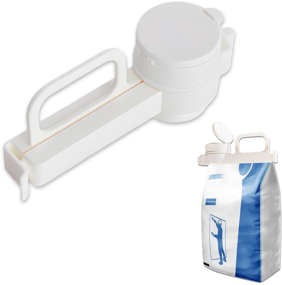 Dailygoods - Cosensi - Duurzame Sluitclips voor Voedselverpakkingen, 17 cm