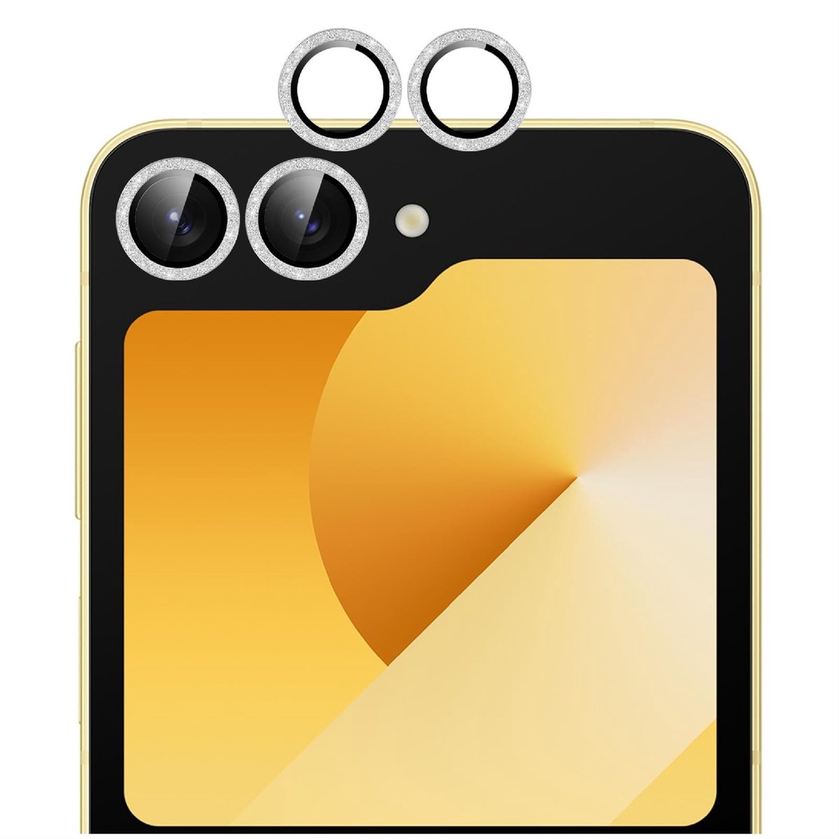Dailygoods - Camerlensbeschermer voor Samsung Galaxy Z Flip 7 FE, Dubbele Bescherming