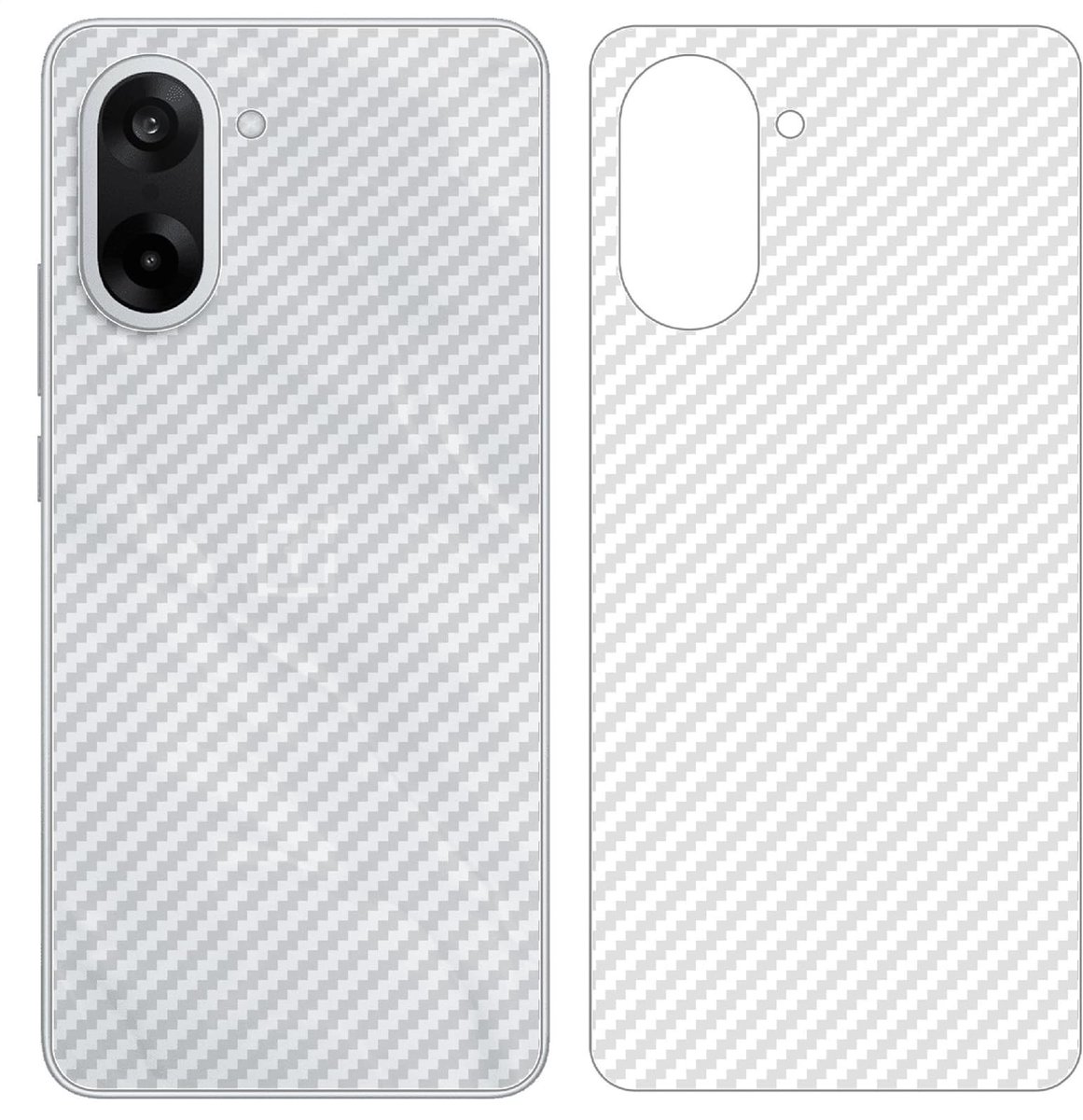 Dailygoods - Ultradunne Achterbescherming voor Smartphone, 4 Stuks