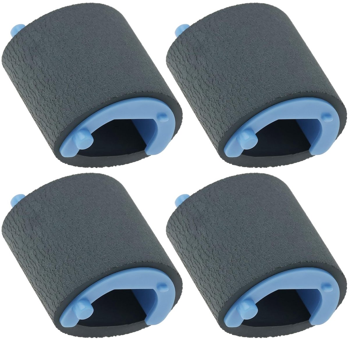 Dailygoods - 4 Stuks Printerpapier Pickup Roller Compatibel met Diverse HP Modellen