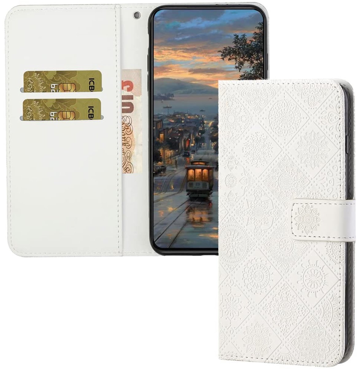 Dailygoods - Inklapbare Telefoonhoes met Standfunctie voor Samsung Galaxy A36 5G