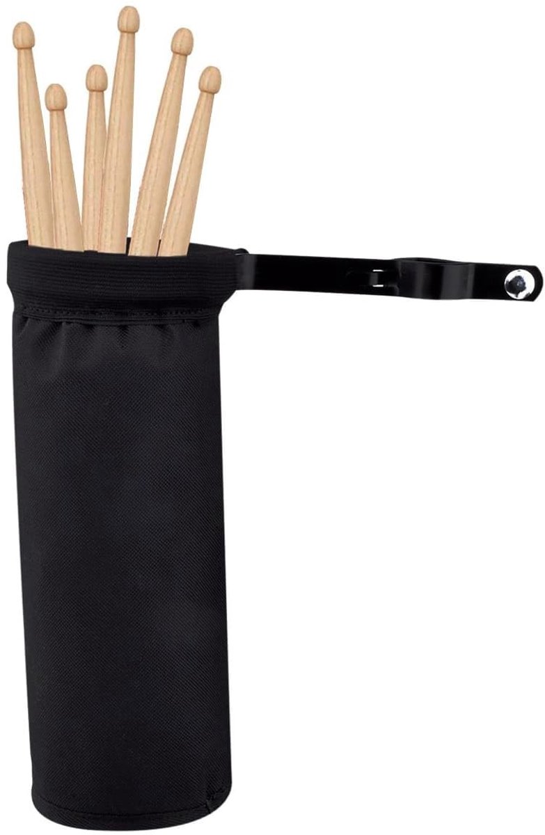 Dailygoods - Drumstick Emmer met Nylon Tas en Aluminium Klem voor Muziekstandaard