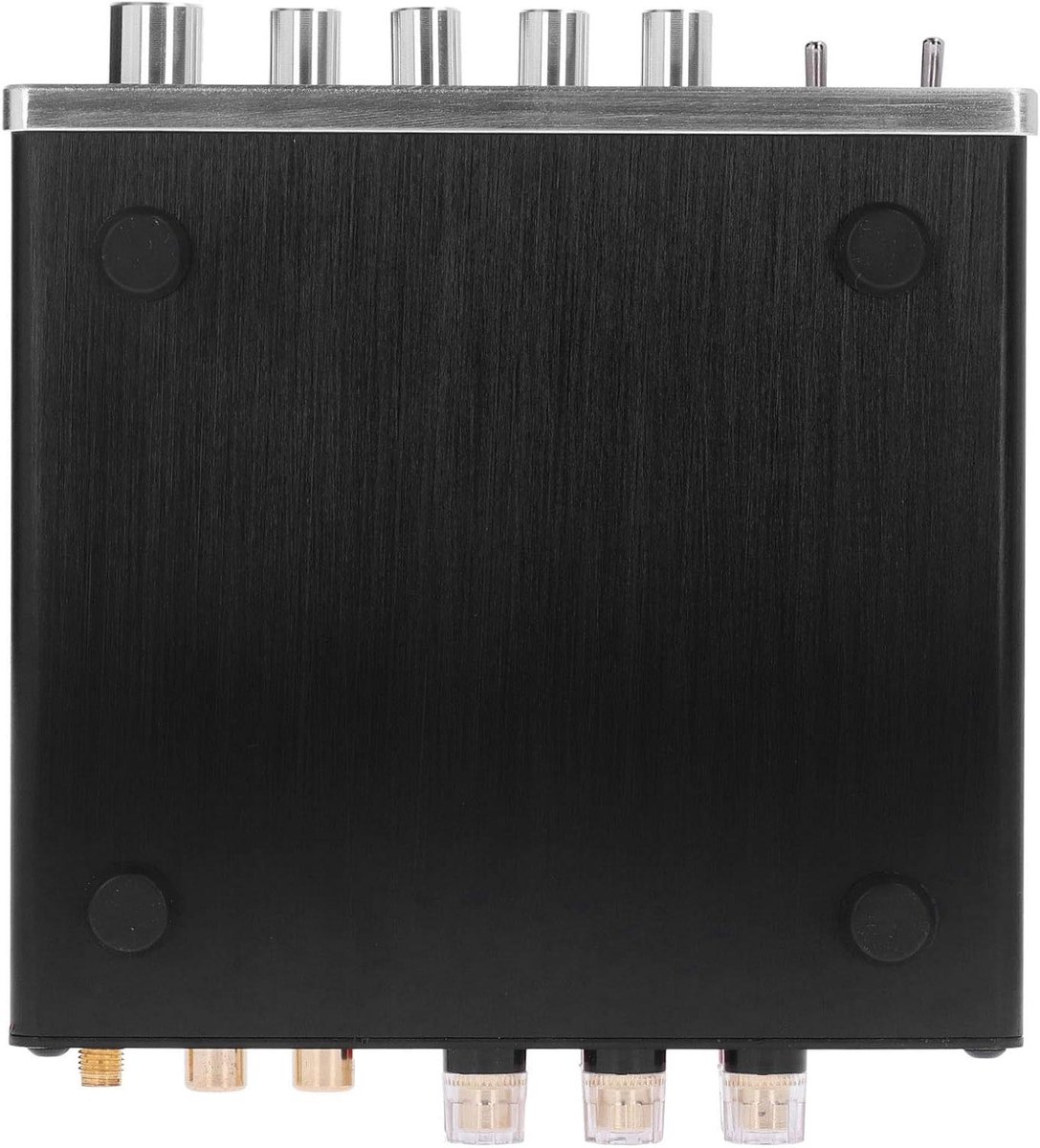 Digitale Versterker - Stereo Muziekspeler - Thuis Audio - 100W Vermogen - DC12V-24V - Zilver