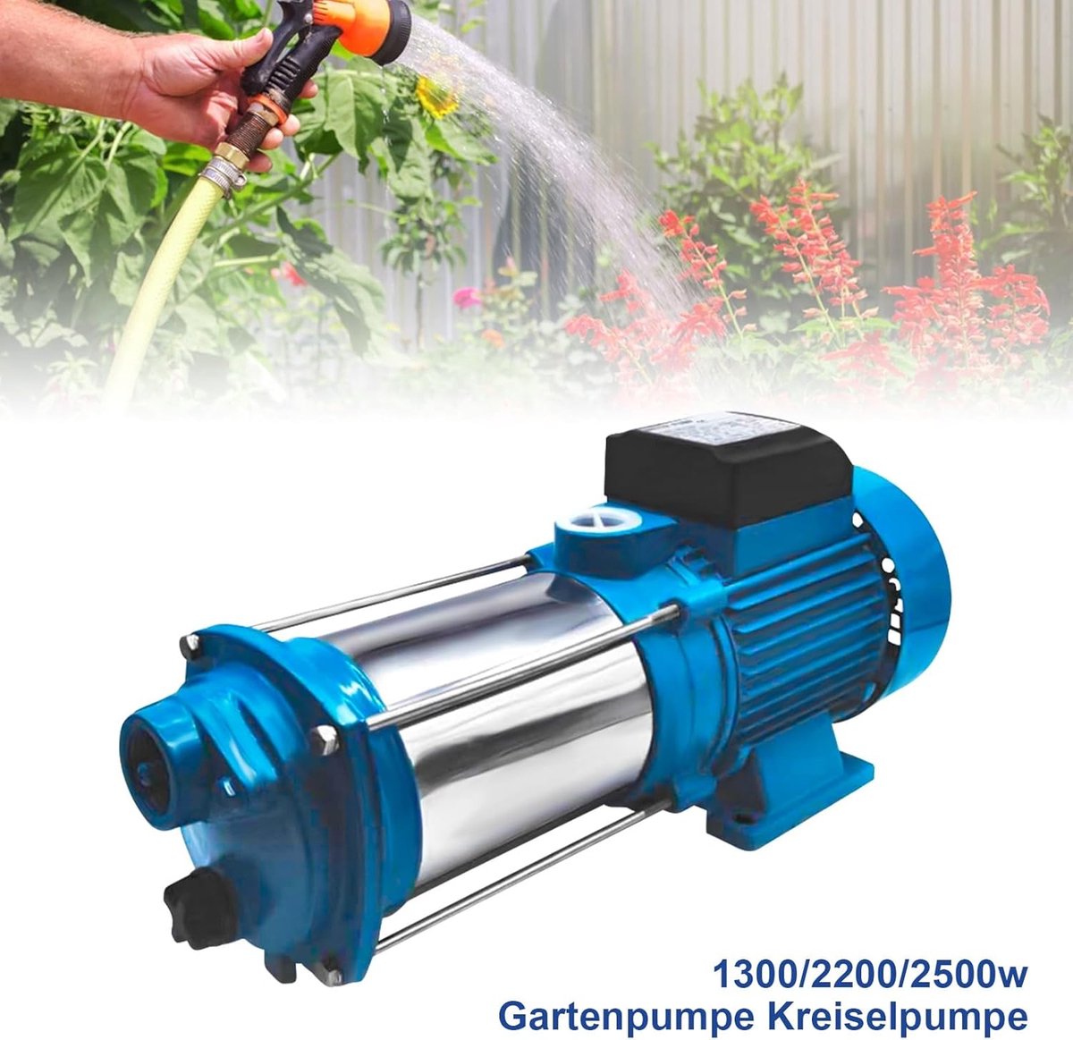 Krachtige Centrifugaalpomp voor Tuin en Huisgebruik met Hoge Opvoerhoogte thumbnail 2