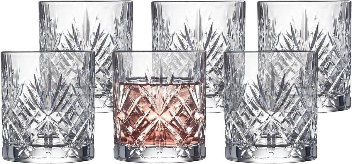 Waterglazen Set - Drinkglazen - Dagelijks Gebruik - Klassiek Design - 23 cl - Transparant