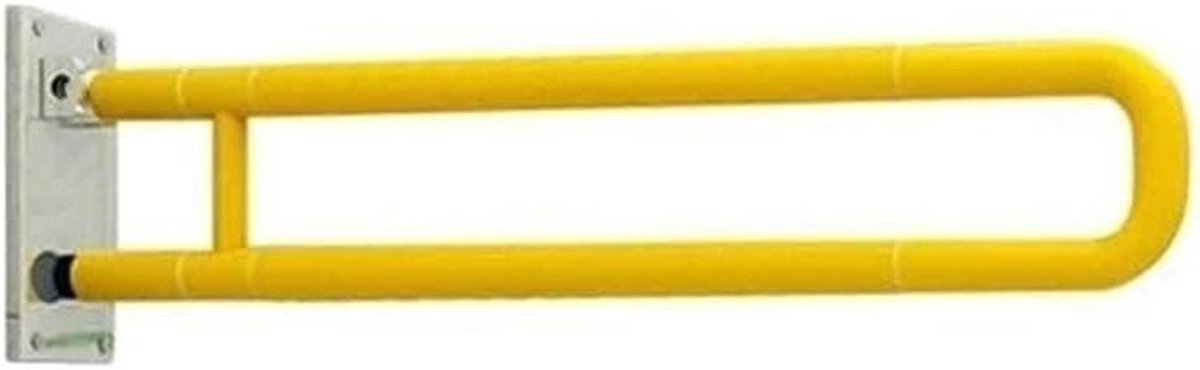 Veiligheidsgreep Badkamer - Toegankelijke leuning - Extra Stevigheid - Antislip Nylon - 60 cm - Geel