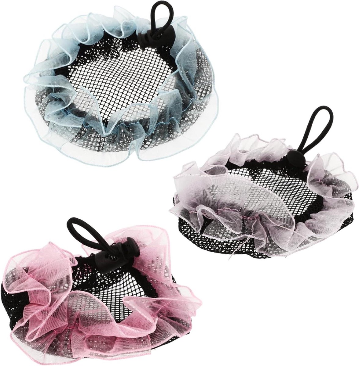 Haar Bun Maker - Haarnetjes Set - Dans Optredens - Comfortabele Pasvorm - 7.5 x 7.5 cm - Assorti