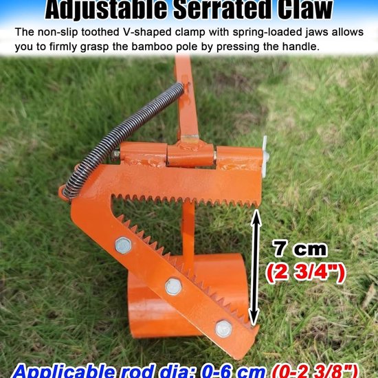 Onkruidverwijderaar Staand - Worteltrekker Tool - Tuin Onderhoud - Hefboomwerking Mechanisme - Lange Steel - Zwart — afbeelding 4