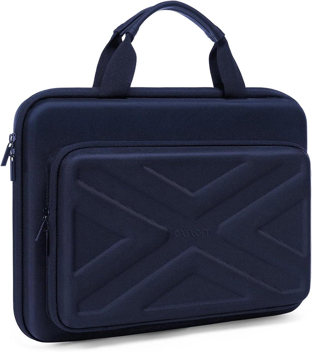 Laptop Hoes - Notebook Tas - Veilig Vervoer - Stevig EVA Materiaal - Universeel Formaat - Zwart