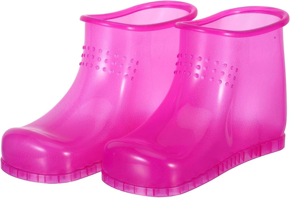 Voetbad Emmer - Voetenbad Spa - Ontspannend Voetenbad - Warmte Isolatie - 29 cm - Roze