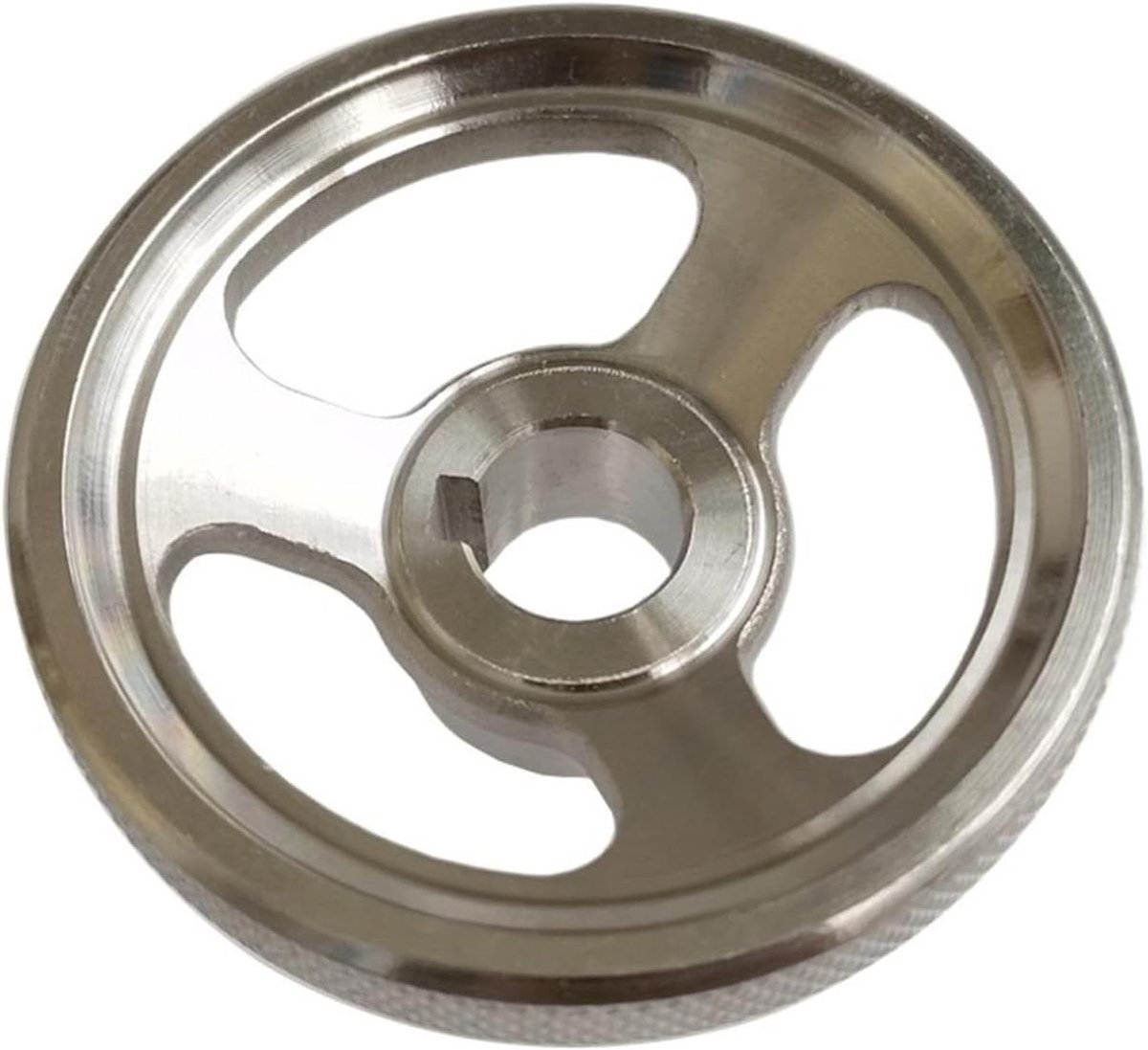 3D Printer Handwiel - Roestvrij Staal Wiel - Machine Bediening - Met Sleutel - 14 mm - Metaal